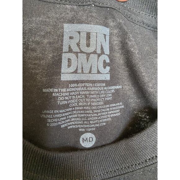 Bravado Mens Tee Sz M Run‎ DMC Black Graphic T-Shirt NEW Band Tee - Picture 5 of 5